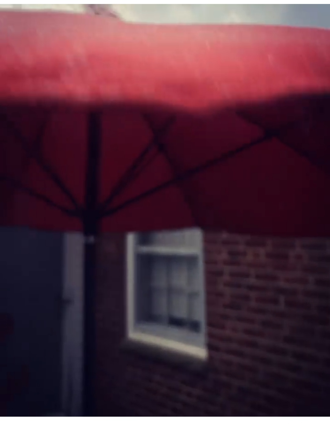 Cape Made Into Umbrella